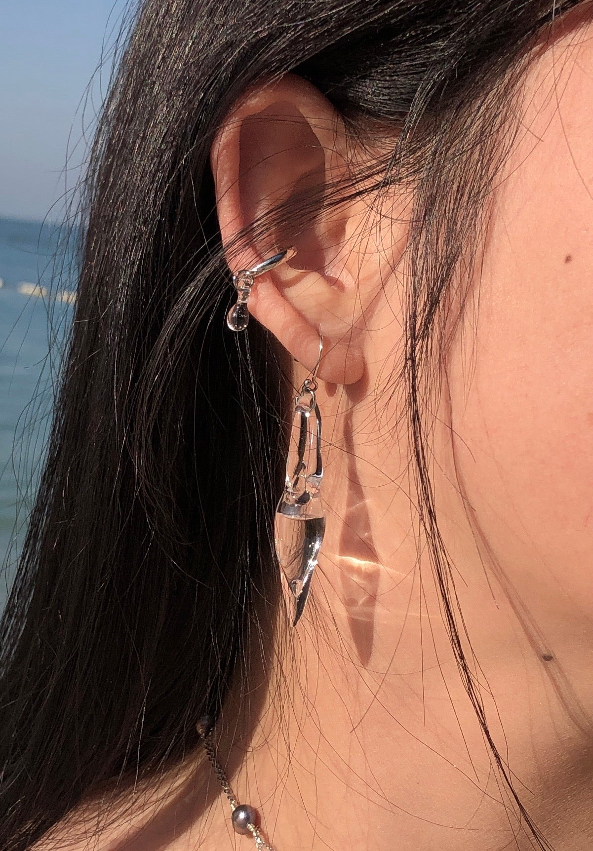 Witch Galas-Glass Vase Earrings