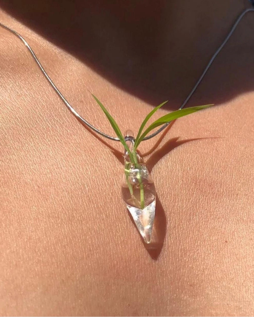 Glass Vase Necklace
