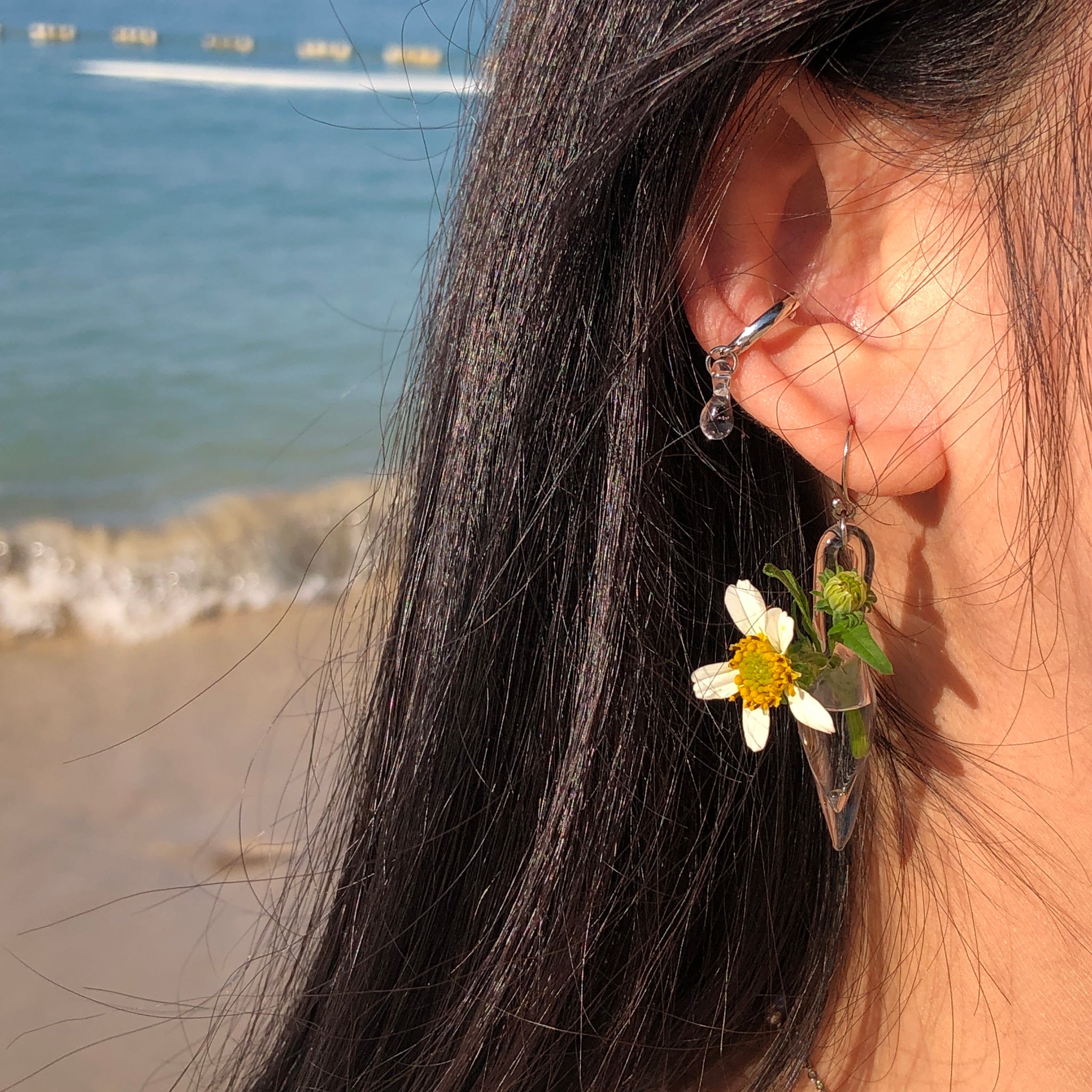 Witch Galas-Glass Vase Earrings