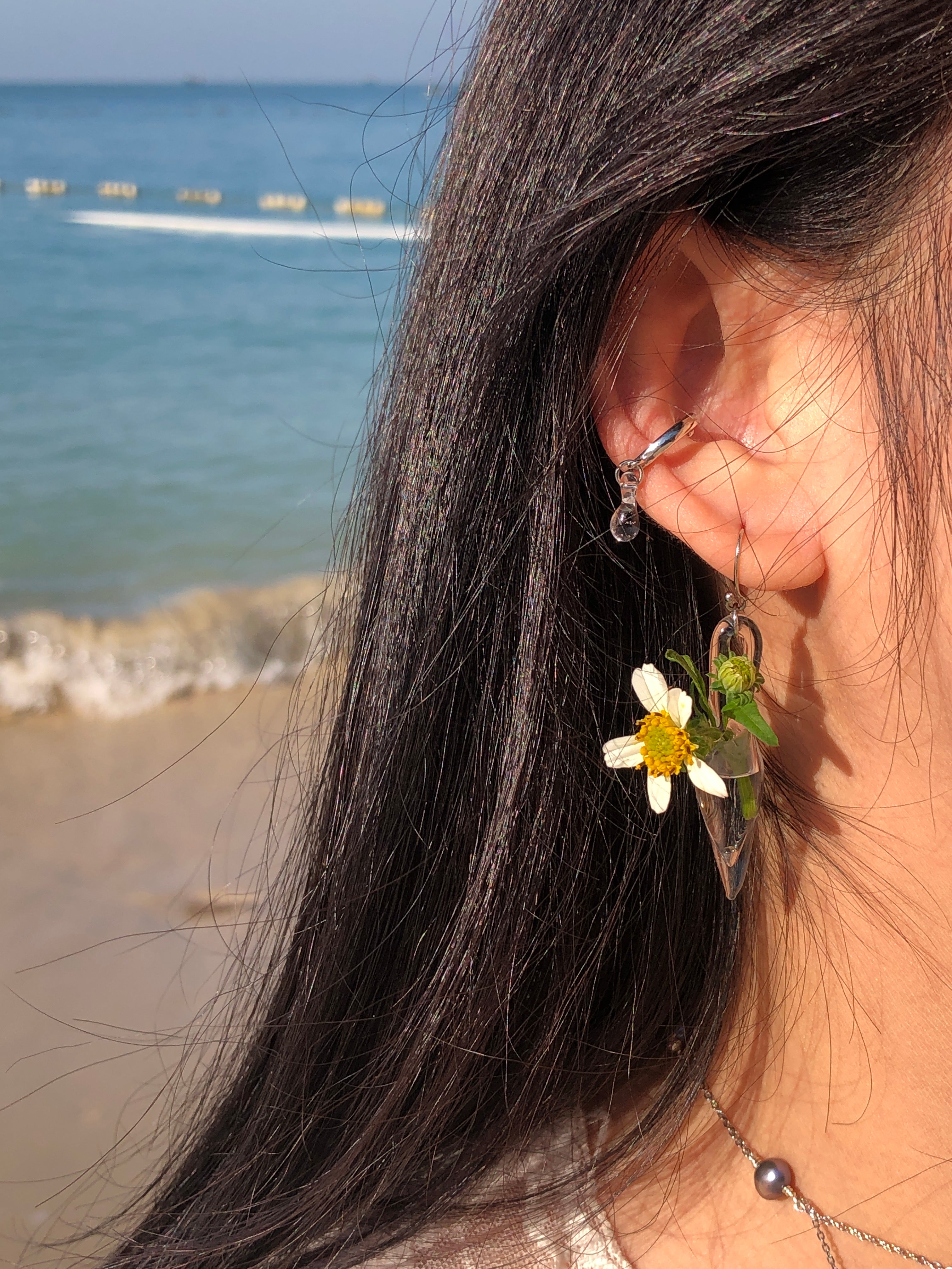 Witch Galas-Glass Vase Earrings