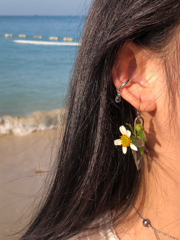 Witch Galas-Glass Vase Earrings