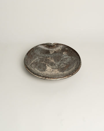 Umber Frost Center Plate