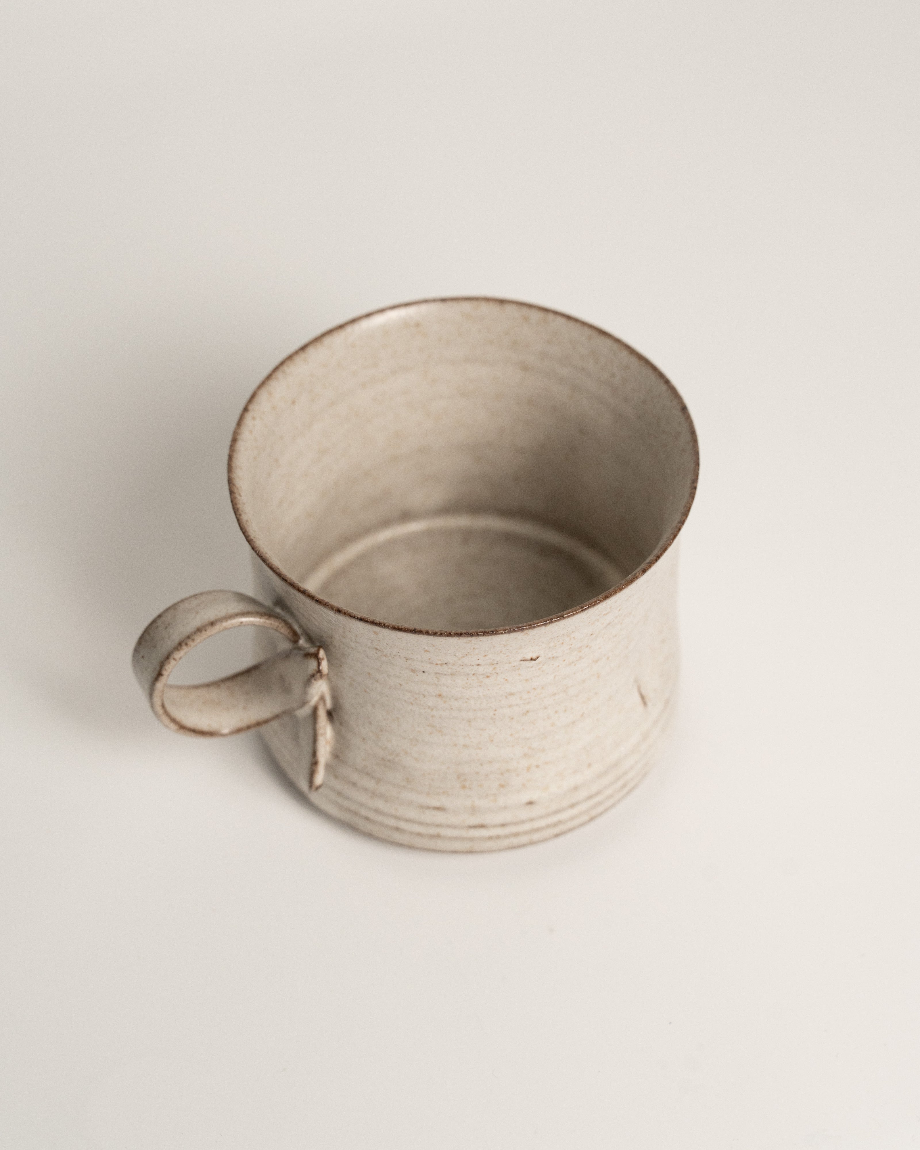 Lunar Sand Knotted Loop Mug