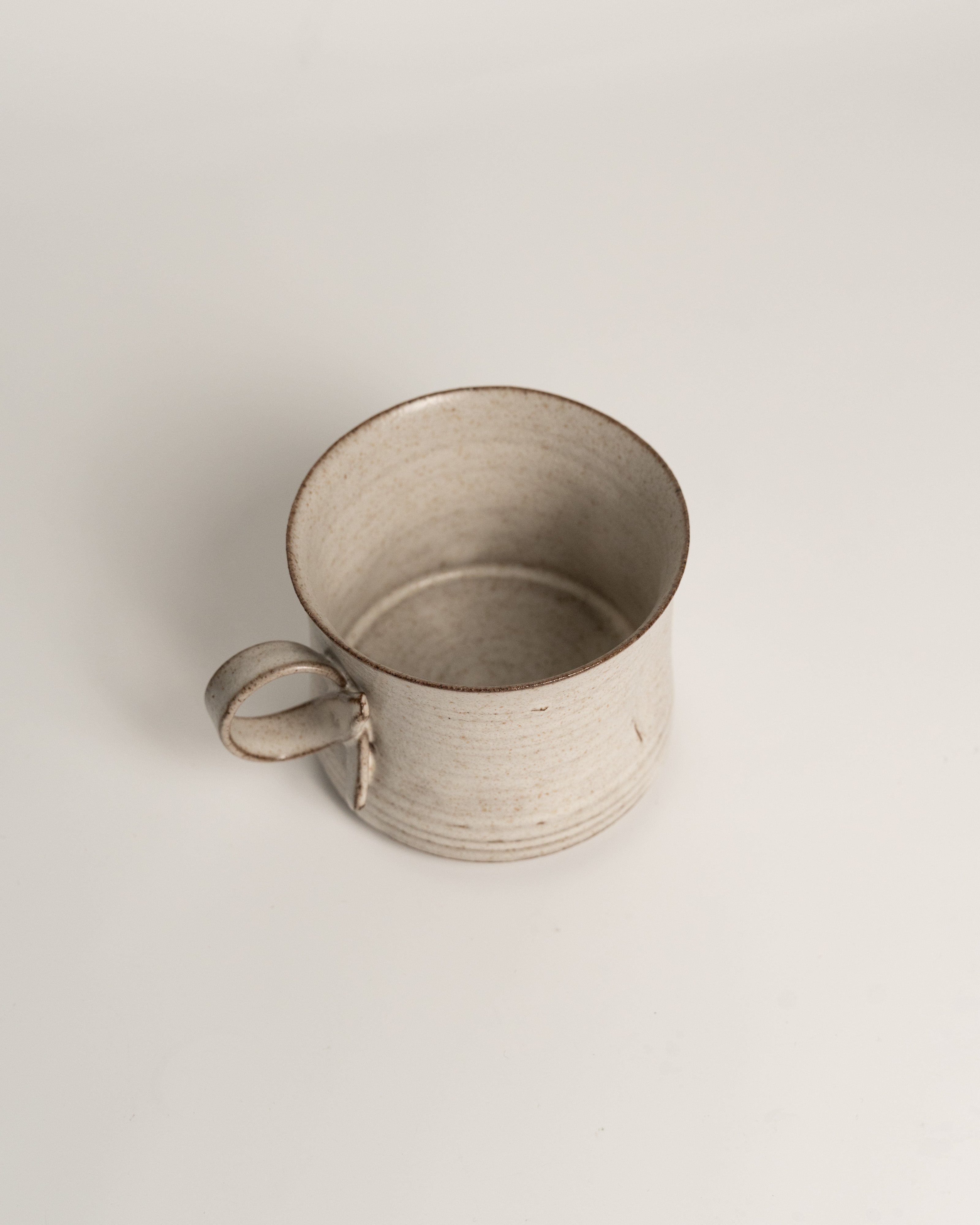 Lunar Sand Knotted Loop Mug