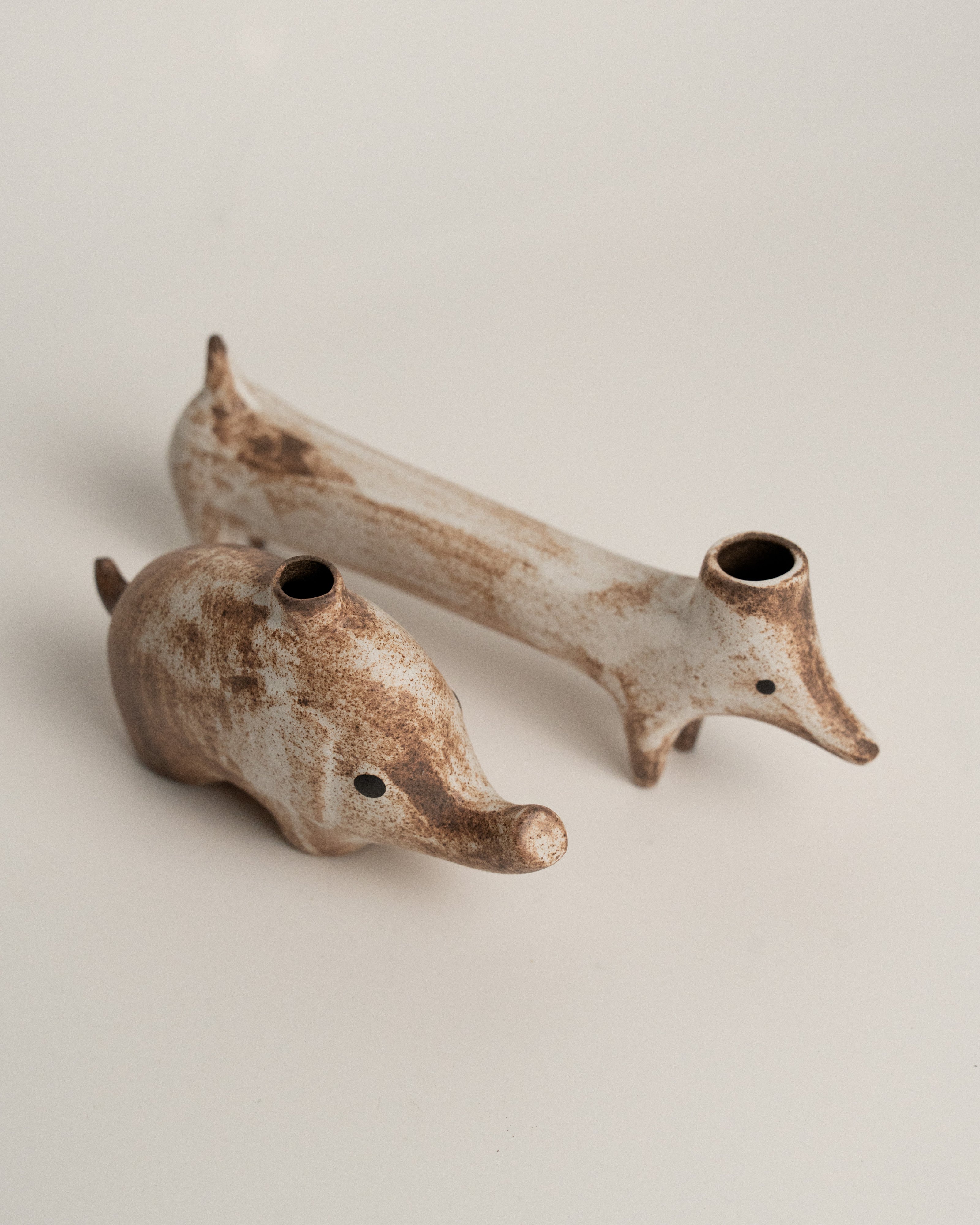 Clay Creature Mini Vase — Elephant