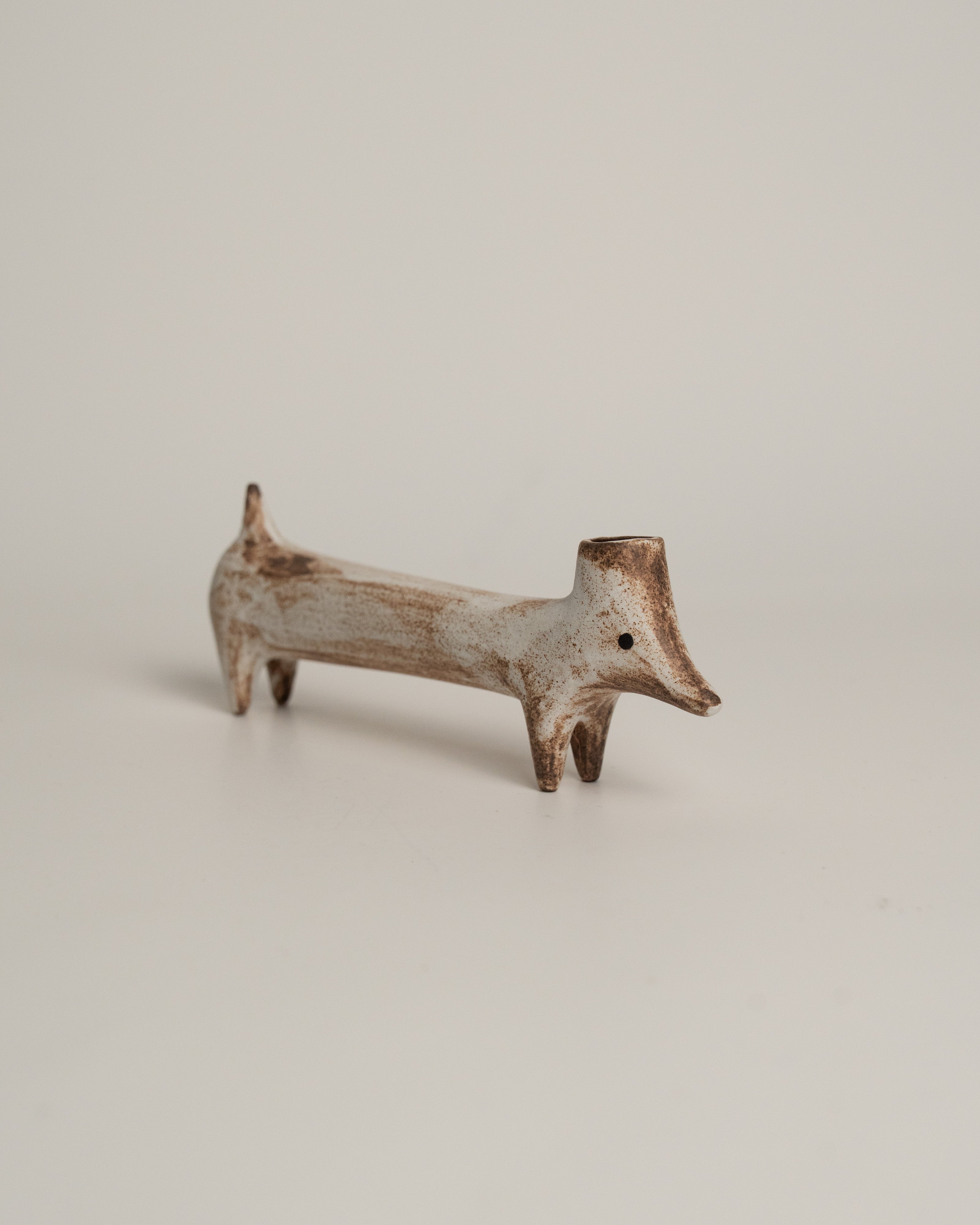 Clay Creature Mini Vase — Dog