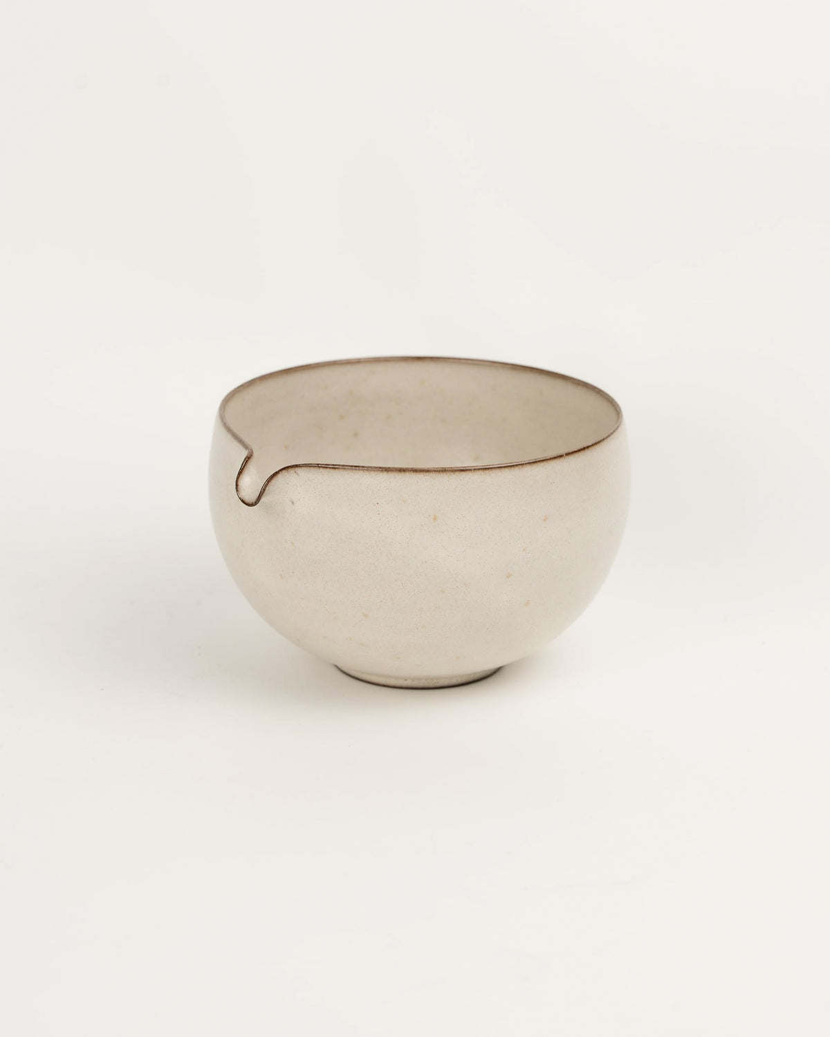 Lunar Sand Pouring Matcha Bowl