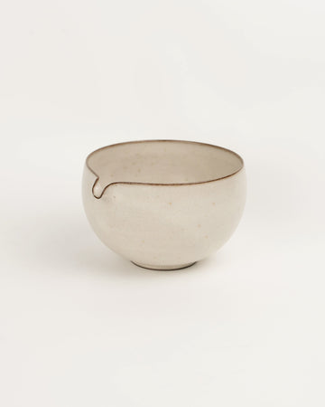 Lunar Sand Pouring Matcha Bowl