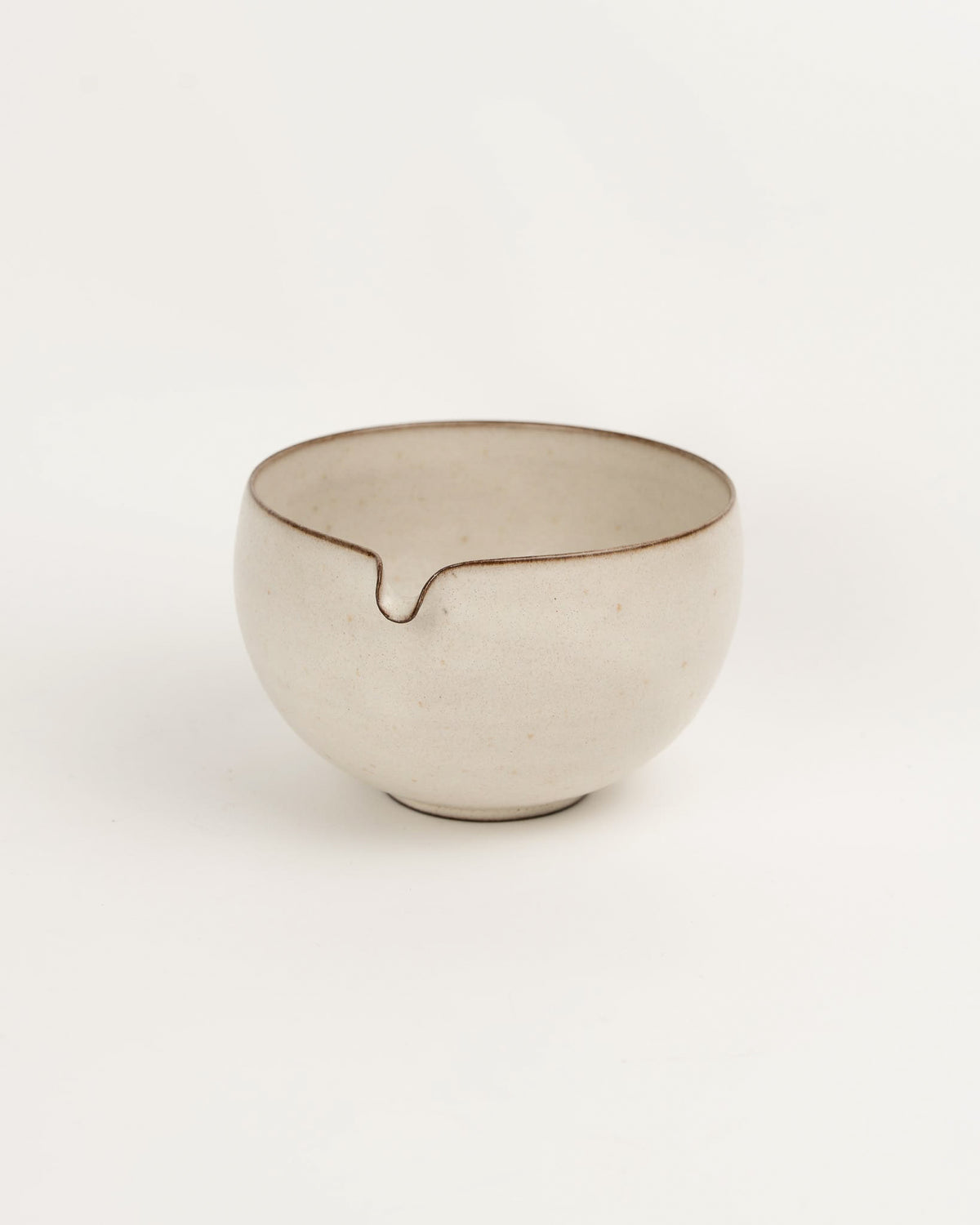 Lunar Sand Pouring Matcha Bowl