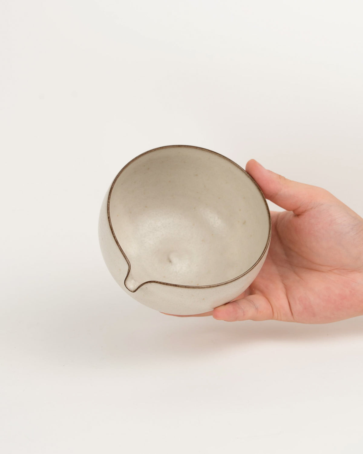 Lunar Sand Pouring Matcha Bowl