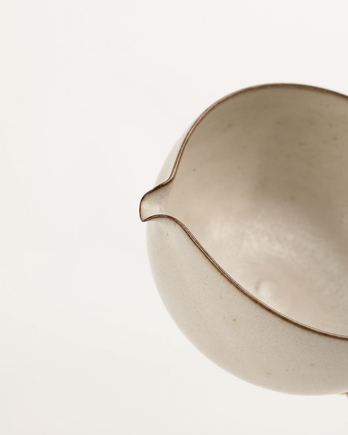 Lunar Sand Pouring Matcha Bowl