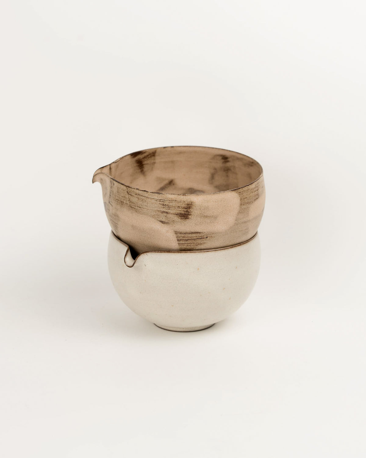 Lunar Sand Pouring Matcha Bowl