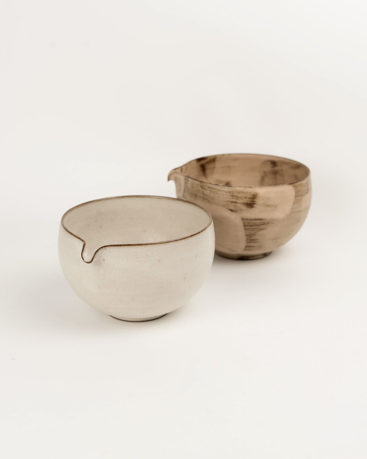 Lunar Sand Pouring Matcha Bowl