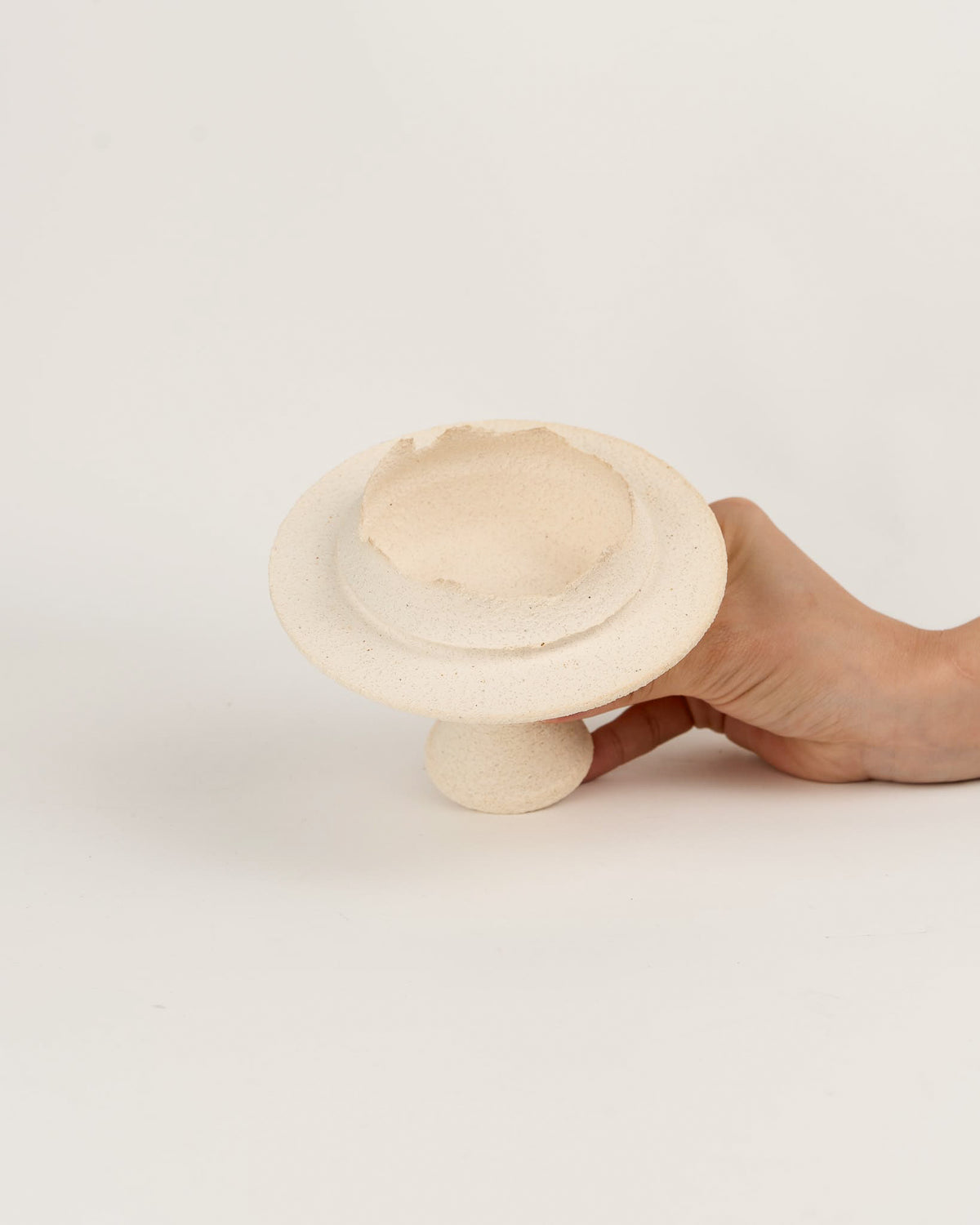 Ivory Bloom Planet Candle Holder