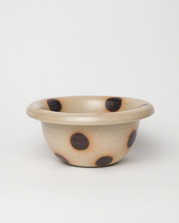 Fawn Dot Rounded Rim Bowl