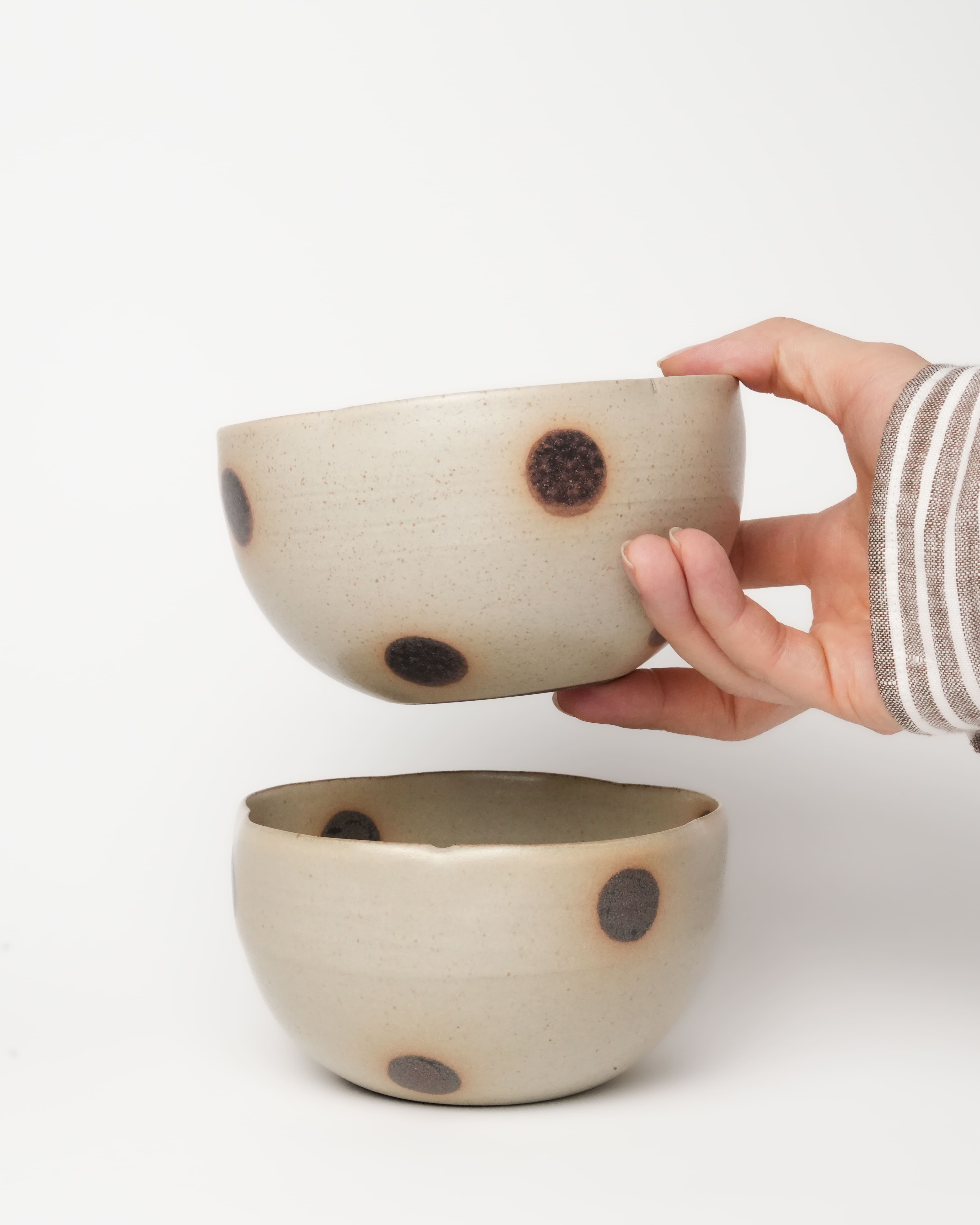 Fawn Dot Petal Bowl