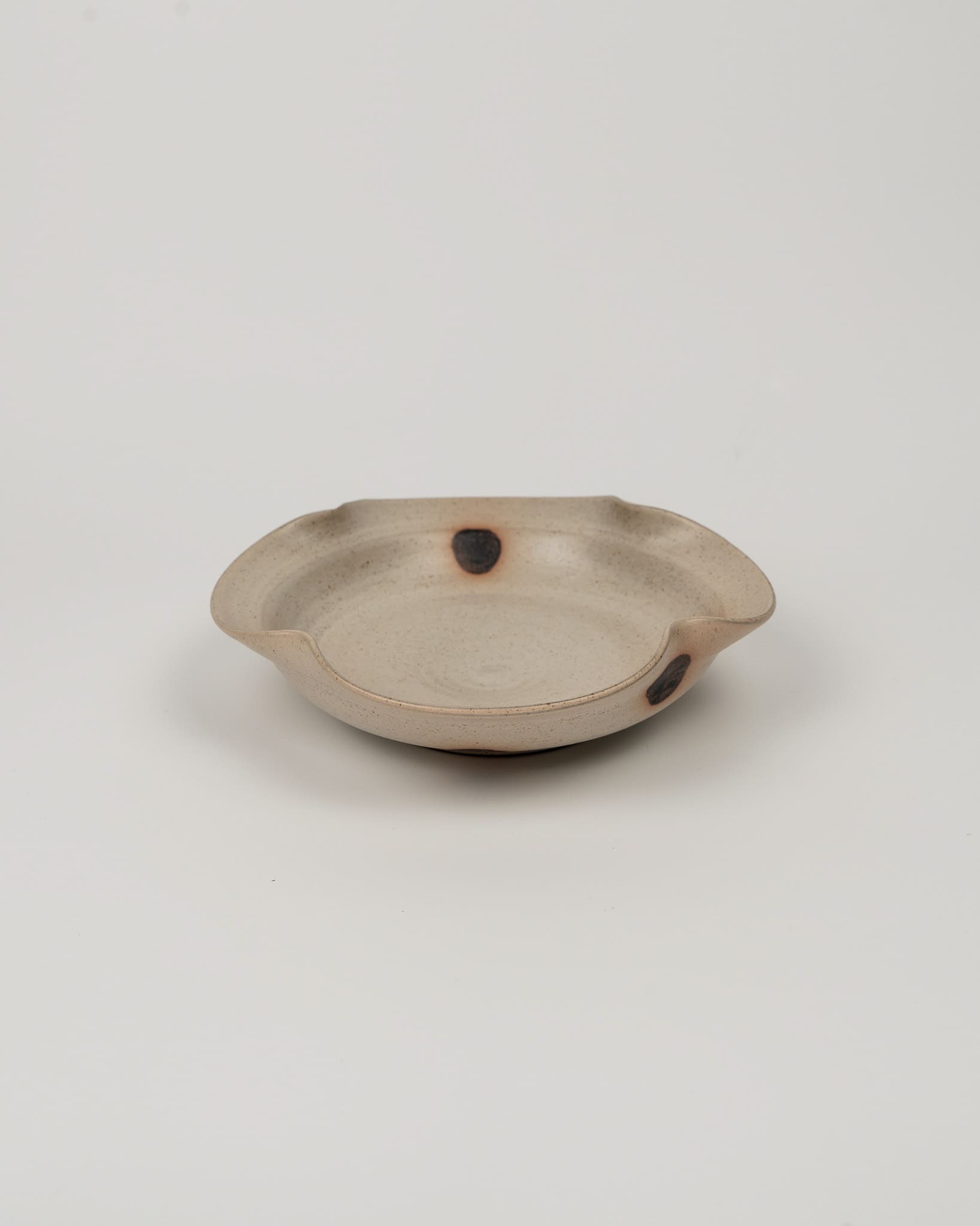 Fawn Dot Cloud Petal Plate