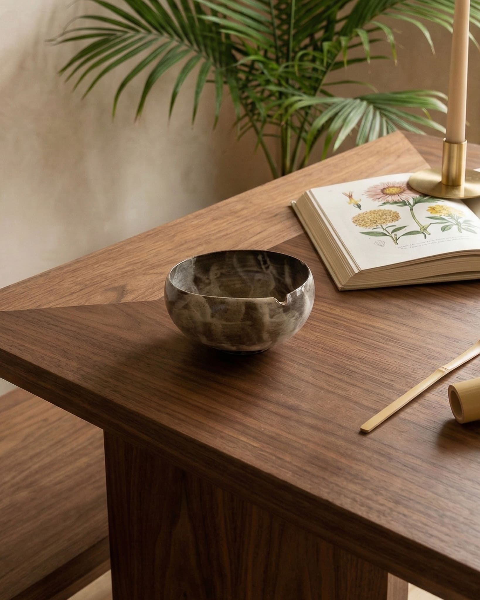Mist Veil Matcha Bowl