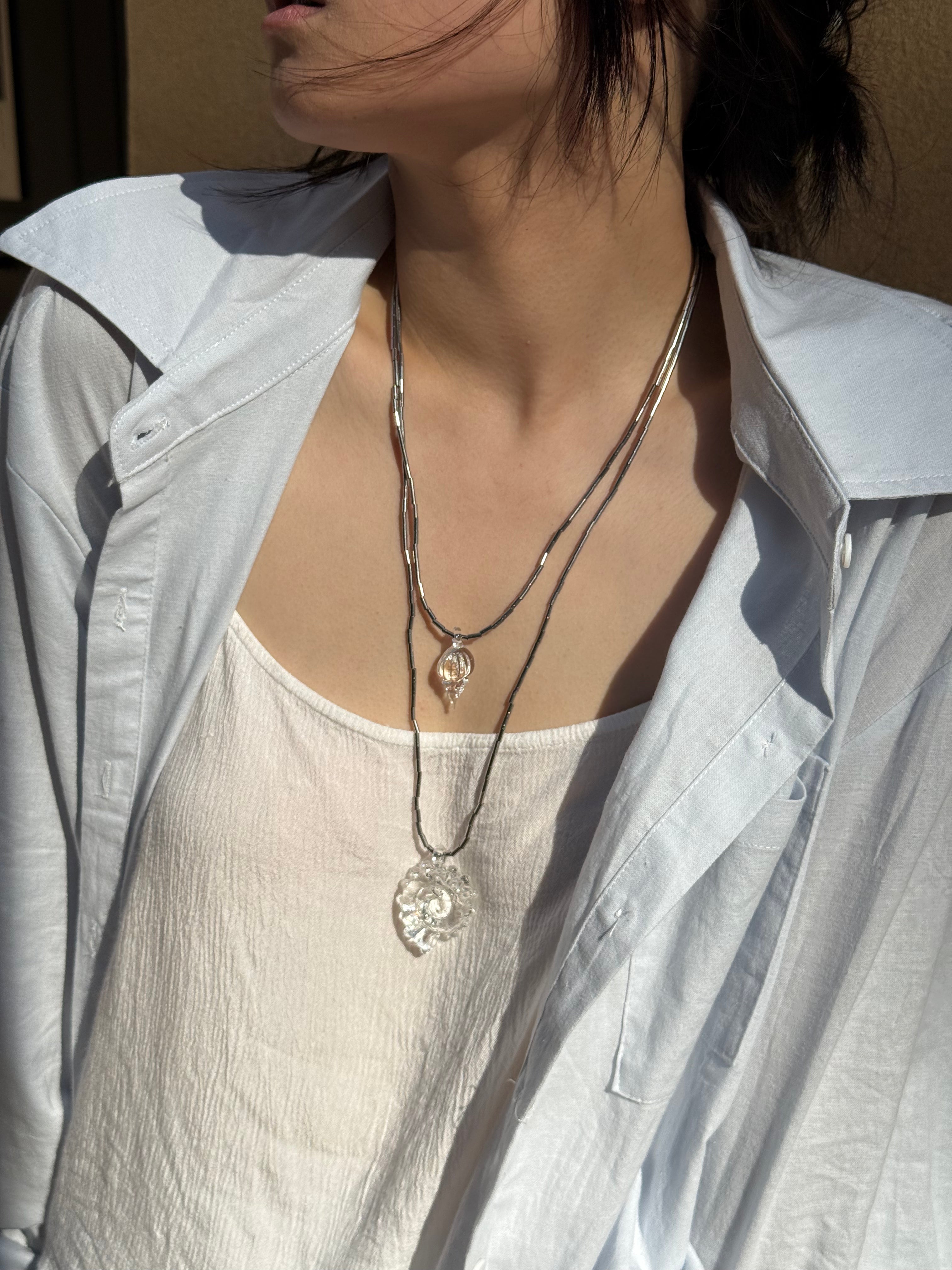 Pendant Necklace: Urban Elegance, Sunlit Sparkle