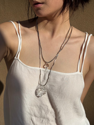 Pendant Necklace: Urban Elegance, Sunlit Sparkle