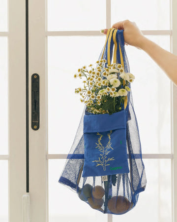 Mesh Polyester Shopping Tote – Large Capacity Net Bag