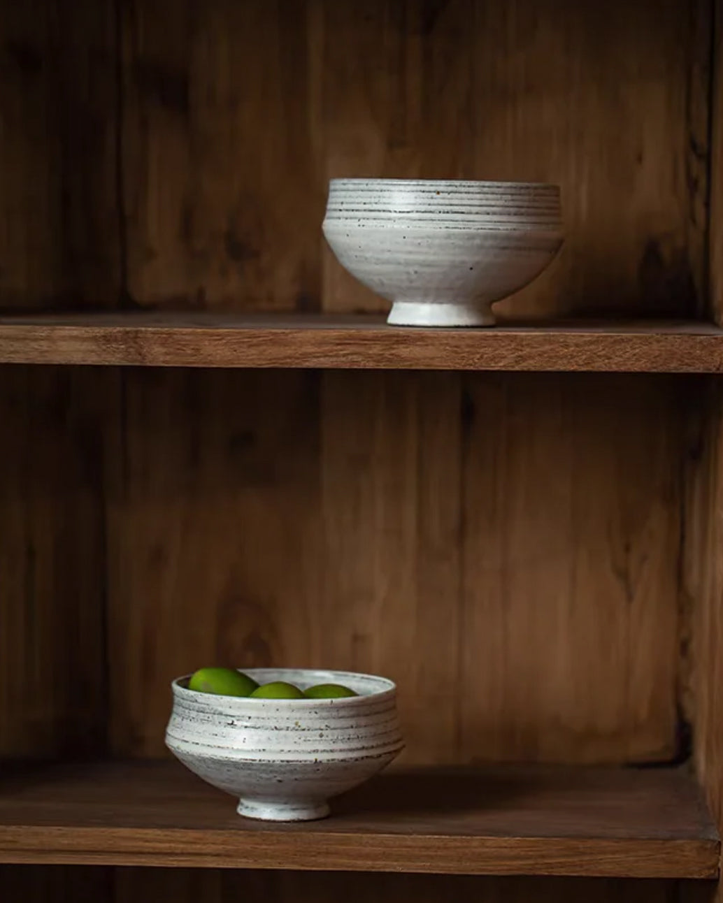 Rustic Japanese Ceramic Bowl – Handmade Wabi-Sabi Pottery Dish