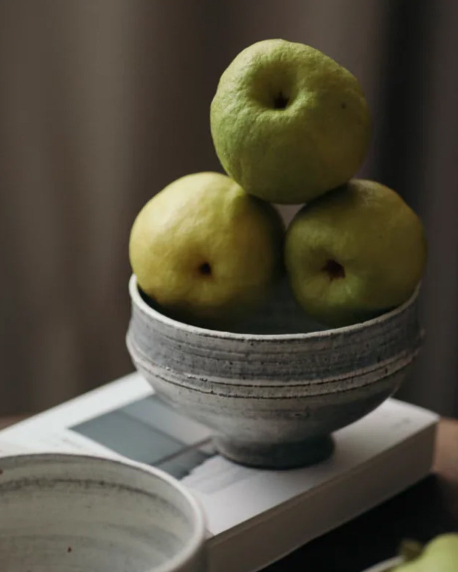 Rustic Japanese Ceramic Bowl – Handmade Wabi-Sabi Pottery Dish